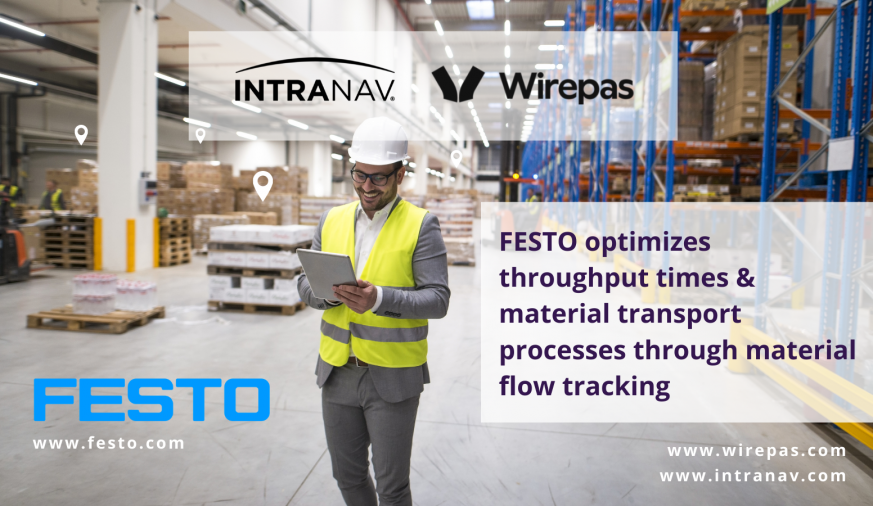 FESTO Wirepas INTRANAV Leading RTLS IoT Platform Location 
